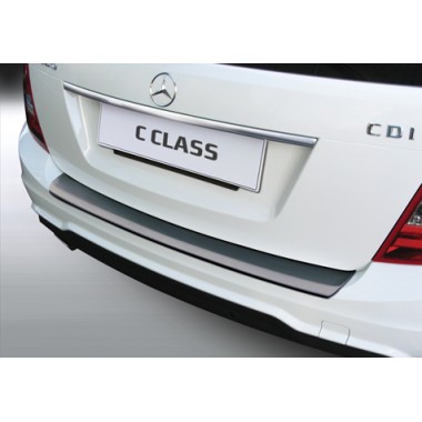 Накладка на задний бампер Mercedes C Class W204 Combi (2011-2014) бренд – RGM главное фото